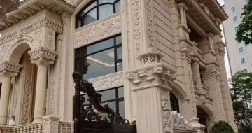 来宾黄金麻别墅外墙异形定制