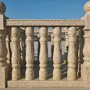 来宾黄金麻花瓶柱 阳台栏杆