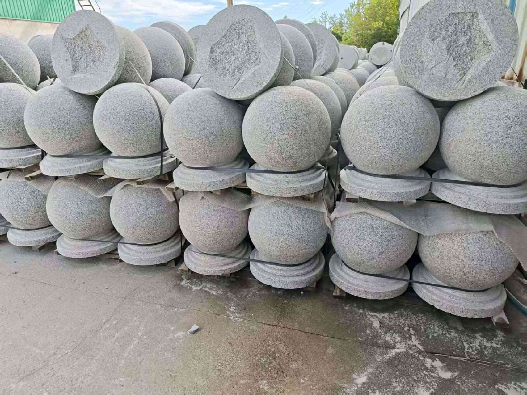 来宾圆球石球挡车球