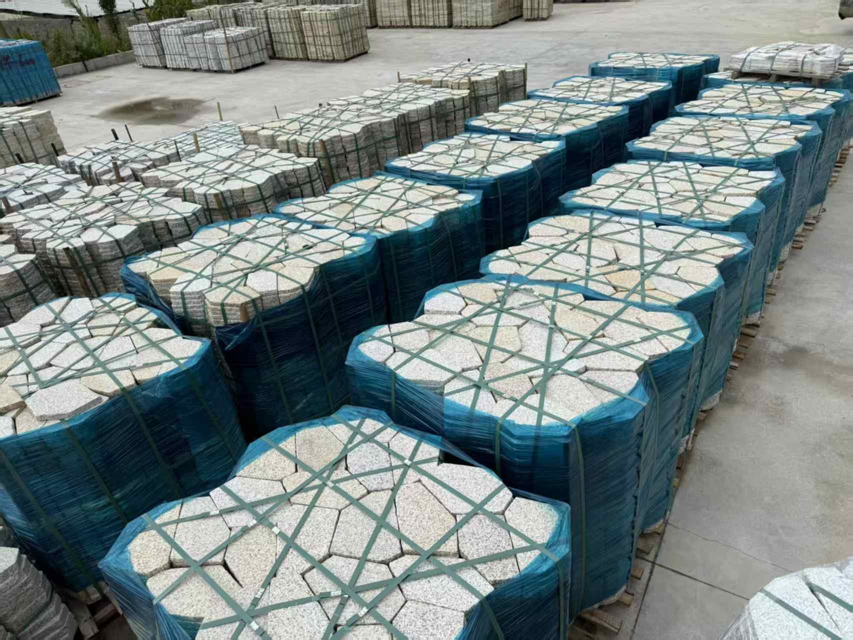 来宾黄金麻冰裂纹 碎拼